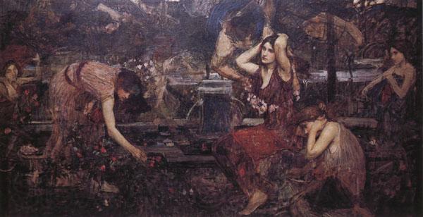 John William Waterhouse Flor and the Zephyrs France oil painting art